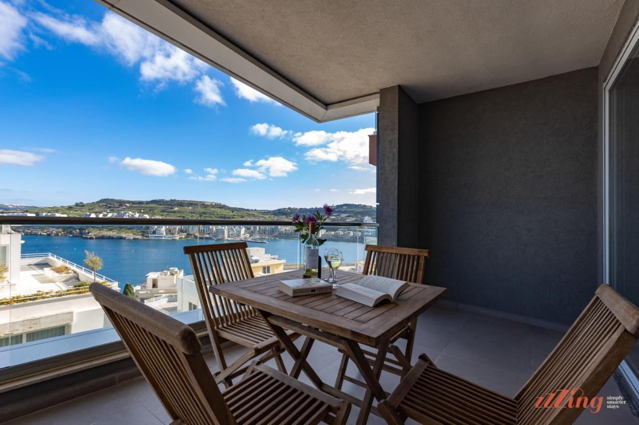 A Stunning Apartment With Spectacular Sea Views St. Paul's Bay Exterior foto