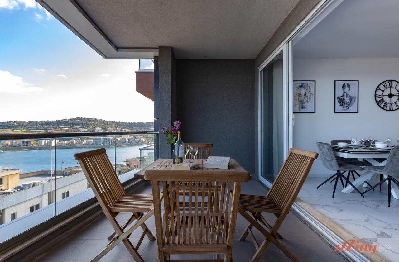 A Stunning Apartment With Spectacular Sea Views St. Paul's Bay Exterior foto